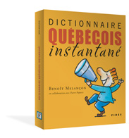 Dictionnaire qu&eacute;b&eacute;cois instantan&eacute;, 2004, couverture