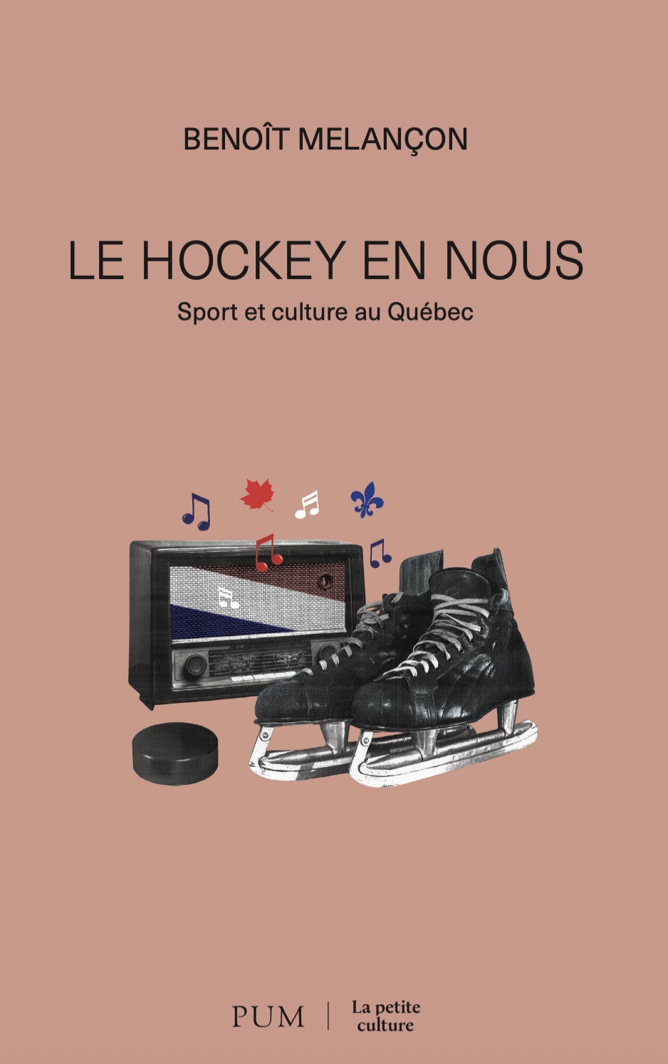 Beno�t Melan�on, le Hockey en nous, 2026, couverture